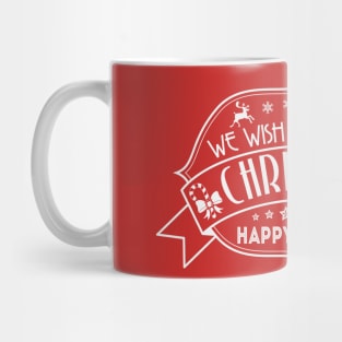 We Wish You A Merry Christmas And Happy New Year Mug